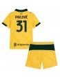 Billige AC Milan Strahinja Pavlovic #31 Tredjedraktsett Barn 2025-26 Kortermet (+ Korte bukser)